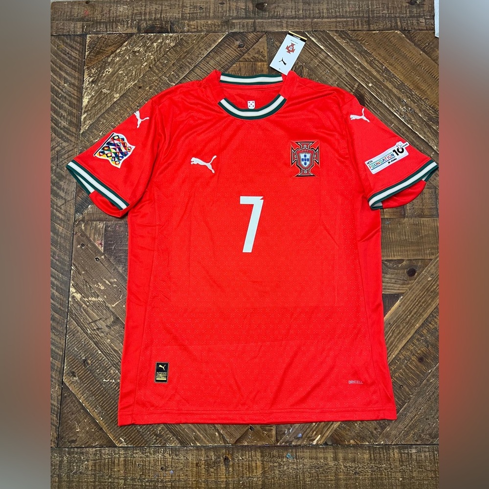 Ronaldo Portugal #7 2025/26 Home Jersey